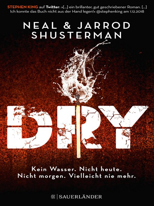 Title details for Dry by Neal Shusterman - Wait list